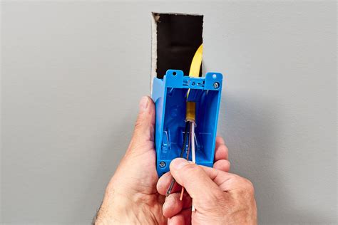 how to replace a electrical outlet box|install old work ceiling box.